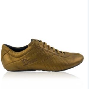Vintage Dior Gold Sneakers